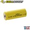 Exell Battery 4/5A 1.2V 1200mAh NiCD Button Top Rechargeable Battery EBC-301 - alternate 3